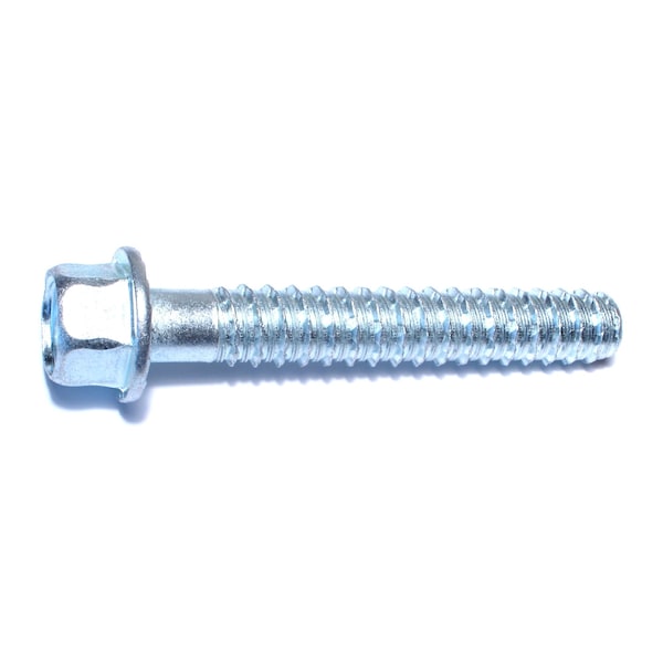 Tapcon Concrete Screw, 3/4" Dia., Hex, 4 1/2 in L, Steel Zinc Plated, 10 PK